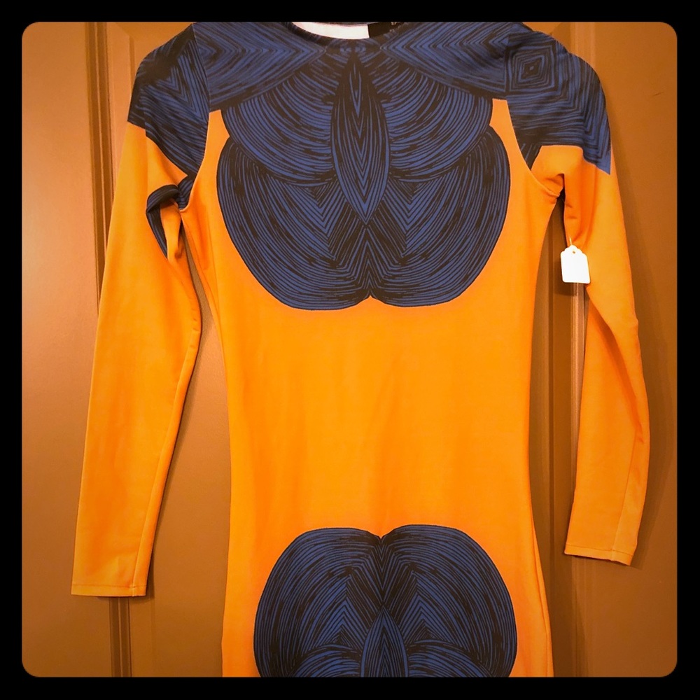 Bold Tribal Print Ekineyo Bodycon Dress